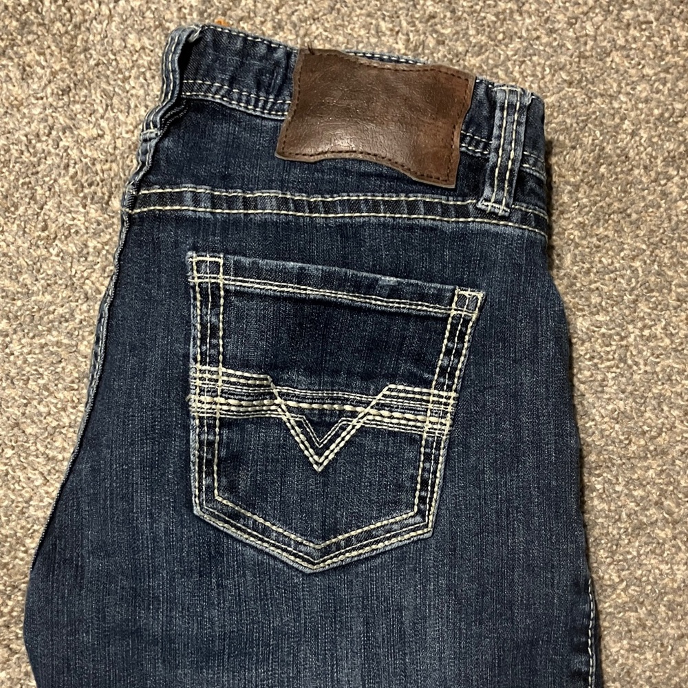 Rock and roll denim jeans